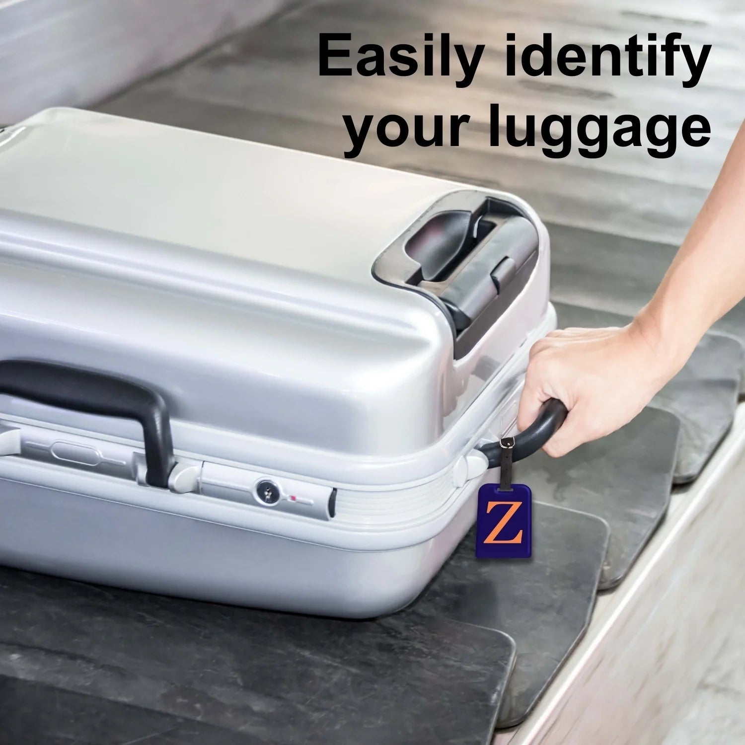 Initials Bag tag Z [pack 2] - Hothits