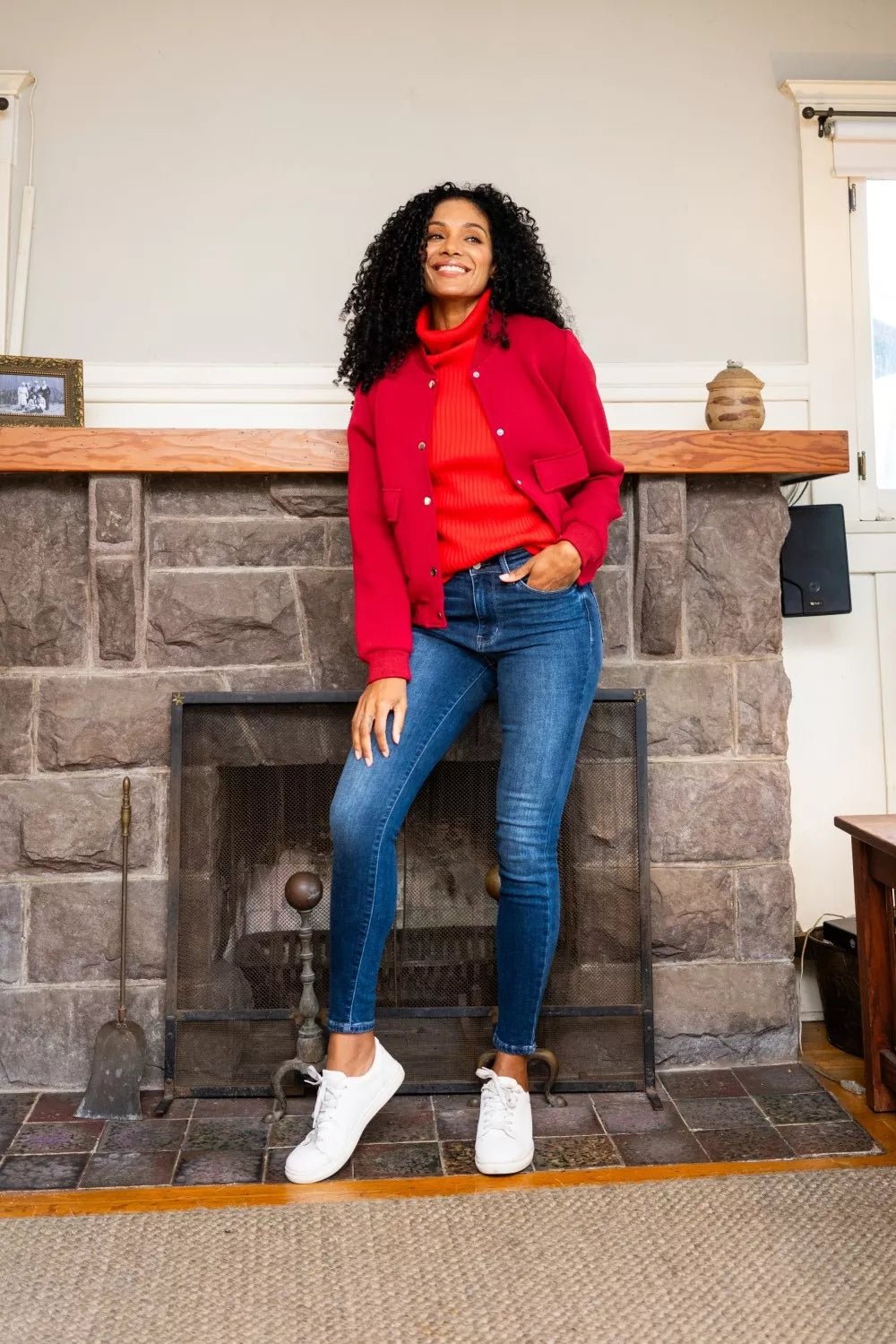 Judy Blue Full Size Washed Thermal Skinny Jeans Plus Size - Hot Hits