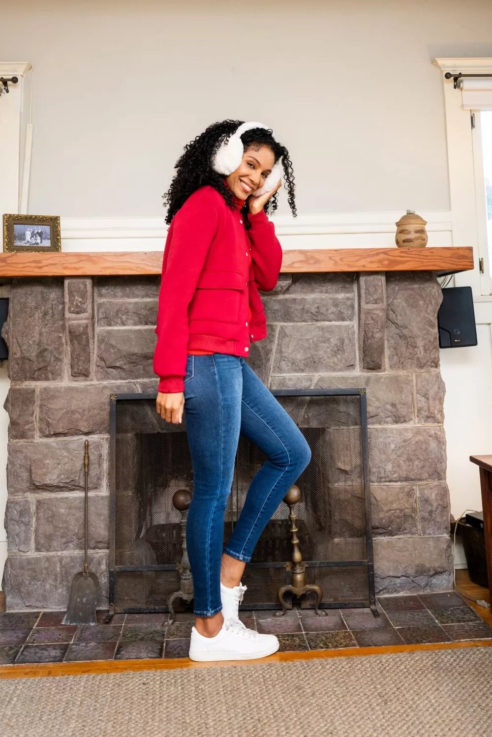 Judy Blue Full Size Washed Thermal Skinny Jeans Plus Size - Hot Hits