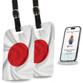 Smart Bag Security Tag - Japan Flag [Pack 2] - Hothits