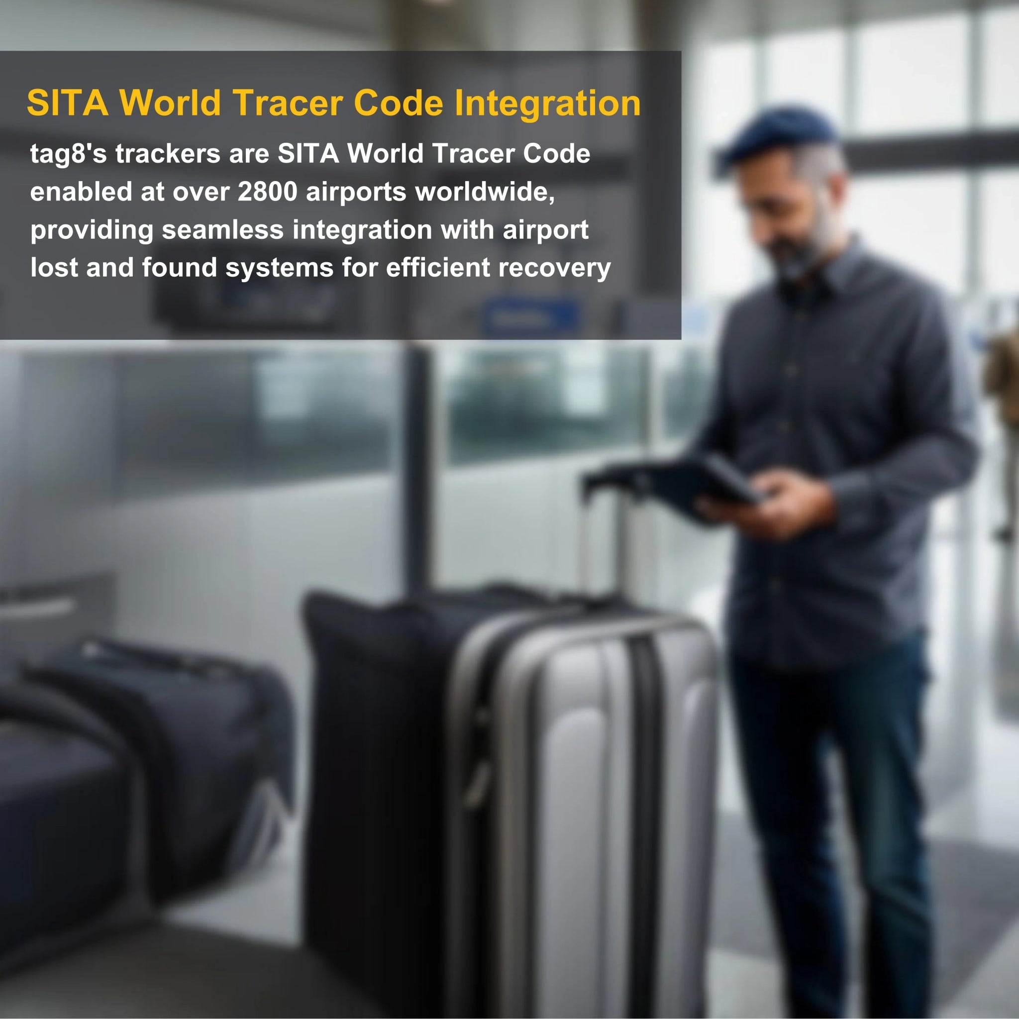 Smart Bag Security Tag - Mexico Flag [Pack 2] - Hothits